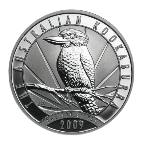 2009年 オーストラリア カワセミ銀貨 1オンス カプセルケース付