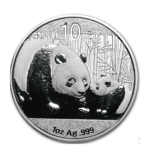 【新品】2011年 中国 パンダ銀貨 30g  クリアケース付