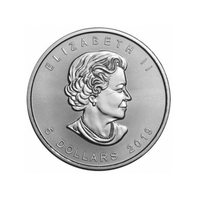 2019年 カナダ メイプル 北極クマ 1オンス カラー銀貨 限定500 専用
