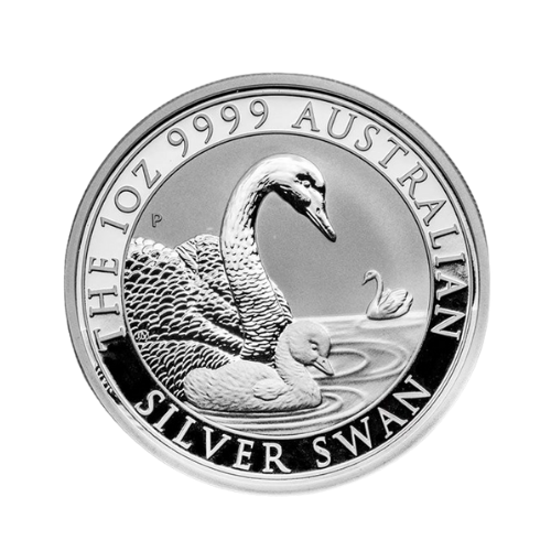 2019年 オーストラリア  スワン銀貨 1オンス カプセルケース付