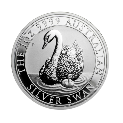 2018年 オーストラリア  スワン銀貨 1オンス カプセルケース付