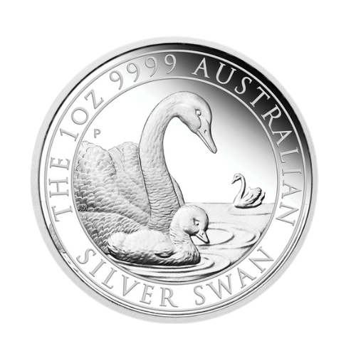 オーストラリア 2019 白鳥 銀貨 プルーフ オリジナル箱 と 証明書付き