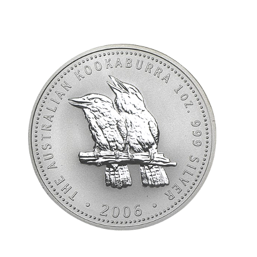 2006年 オーストラリア カワセミ銀貨  新品未使用  1オンス  カプセルケース付