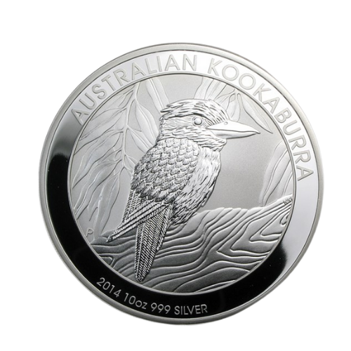 カワセミ銀貨 2014年 10オンス-