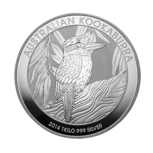 カワセミ銀貨 ２オンス １９９５年  希少パース造幣局