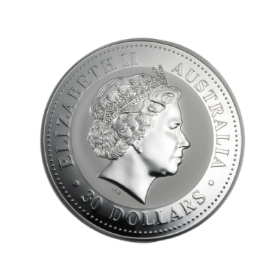 2009年 オーストラリア カワセミ銀貨 新品未使用 1kg カプセルケース付｜シルバーコイン専門の恵比寿コイン