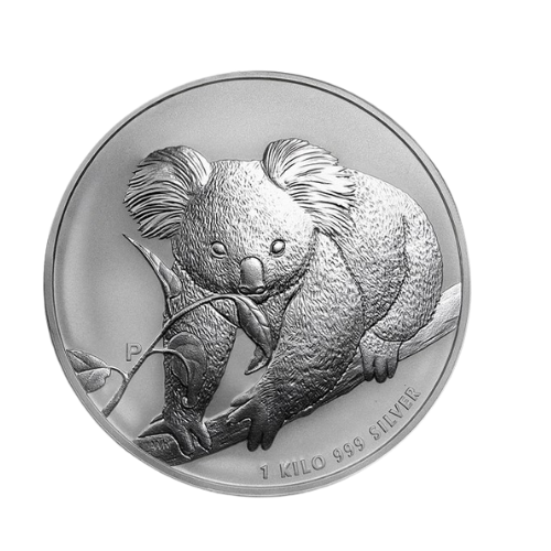 2010年 オーストラリア コアラ銀貨  新品未使用  1kg カプセルケース付