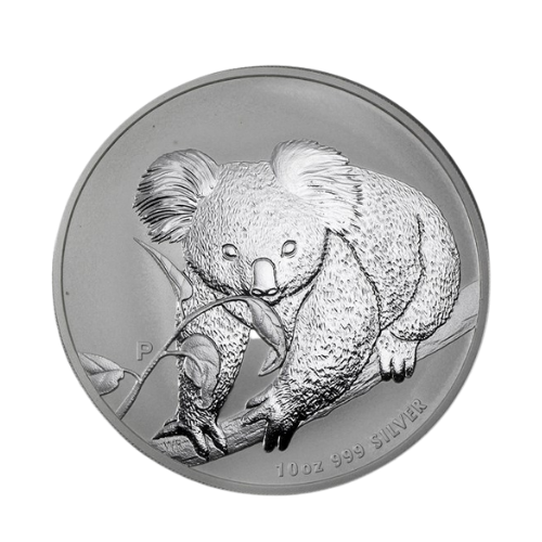 2010年 オーストラリア コアラ銀貨  新品未使用 10オンス（311g） カプセルケース付