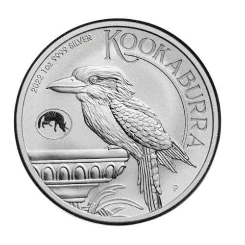 【新発売】2022年 オーストラリア カワセミ銀貨（フクロアリクイ刻印）  新品  1オンス  クリアケース付