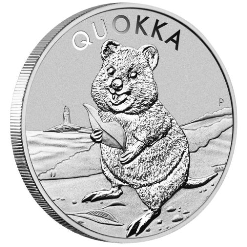 2020 オーストラリア 『クォッカ』 地金型銀貨 1オンス  クリアケース付 限定30,000枚 新品
