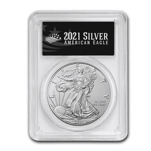 イーグル 銀貨 2020年 PCGS MS70 ※最高鑑定+FS+赤SF鋳造 - 貨幣