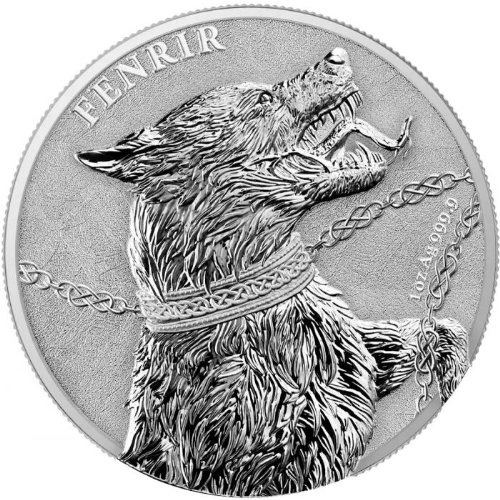 Fenrir 1 oz Silver BU ゲルマニアビースト シルバー 銀貨ゲルマニア