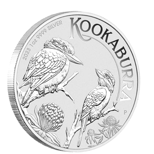 オーストラリア カワセミ銀貨 2021年 1オンス 5枚
