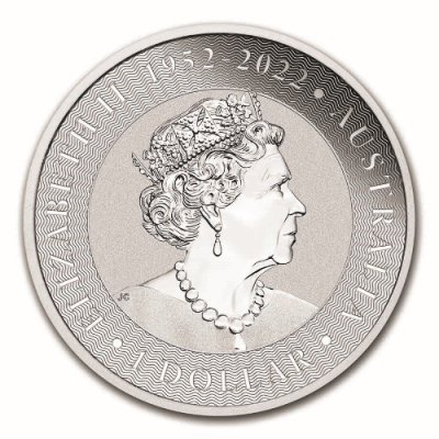 新発売】2023 オーストラリア カンガルー地金型銀貨 1オンス クリア