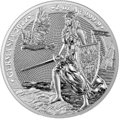 2オンス 2020 イタリア & ゲルマニア 銀貨 純銀 メダル BU