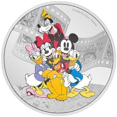 2015年 ニウエ　ディズニープリンセス　ベル　プルーフ銀貨　1オンス　純銀＃ディズニー