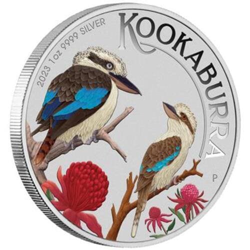 2023 オーストラリア カワセミ銀貨 マネーフェア 限定2,000枚 カラー