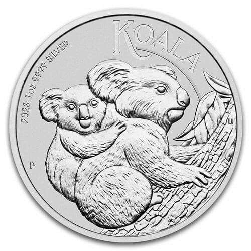 2023 オーストラリア コアラ銀貨 1オンス 地金型銀貨 カプセルケース付 新品