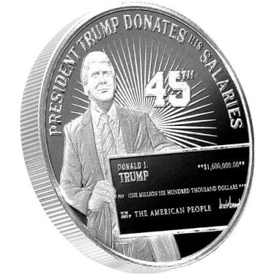 アンティークコイン コイン 金貨 銀貨 [] 10 個ロット Donald Trump 1