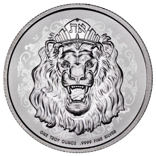 2023 ニウエ『ライオン』 1オンス 地金型銀貨 限定250