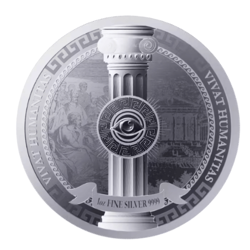 <img class='new_mark_img1' src='https://img.shop-pro.jp/img/new/icons59.gif' style='border:none;display:inline;margin:0px;padding:0px;width:auto;' />2023トケラウ『ヒューマニタス』1オンス地金型銀貨 クリアケース付 新品 限定30,000枚