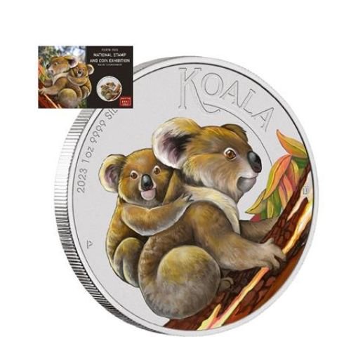 2023年 オーストラリア コアラ銀貨  コインショースペシャル版 限定2,000枚 地金型銀貨 1オンス 新品未使用