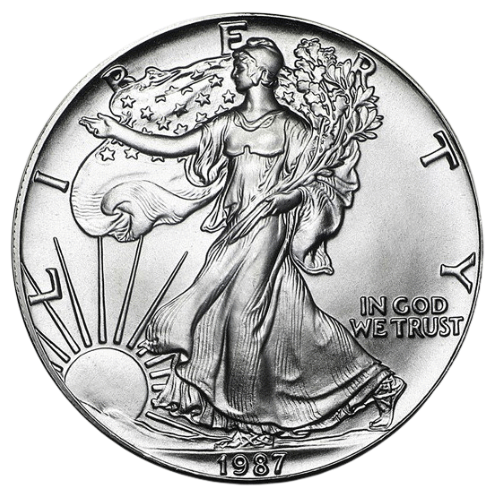 1987年 アメリカンイーグル銀貨 1オンス イーグル銀貨 1オンス | 1987年 - シルバーコイン・記念銀貨の