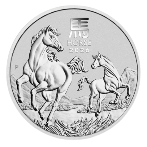 2026干支銀貨 | オーストラリア馬年 - シルバーコイン・記念銀貨