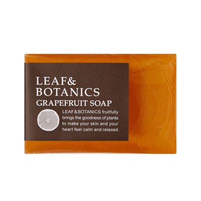 LEAF&BOTANICS　マザーソープ　グレープフルーツ　90g - MikiLuce Online Shop