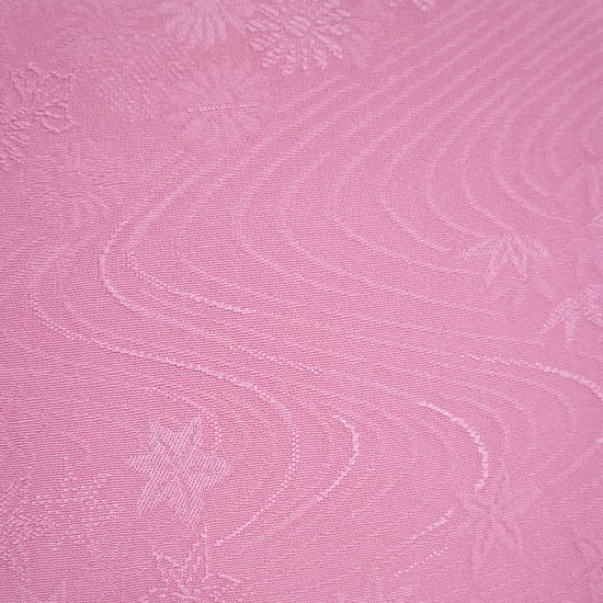 色無地 ピンク 一つ紋 正絹 Aランク - わらしべ長者.jp