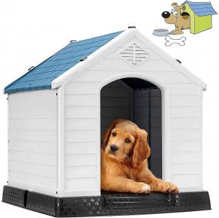 プラスチック製 犬小屋 [DHouse] DHouse - 中小型犬用 防水素材 組立簡単