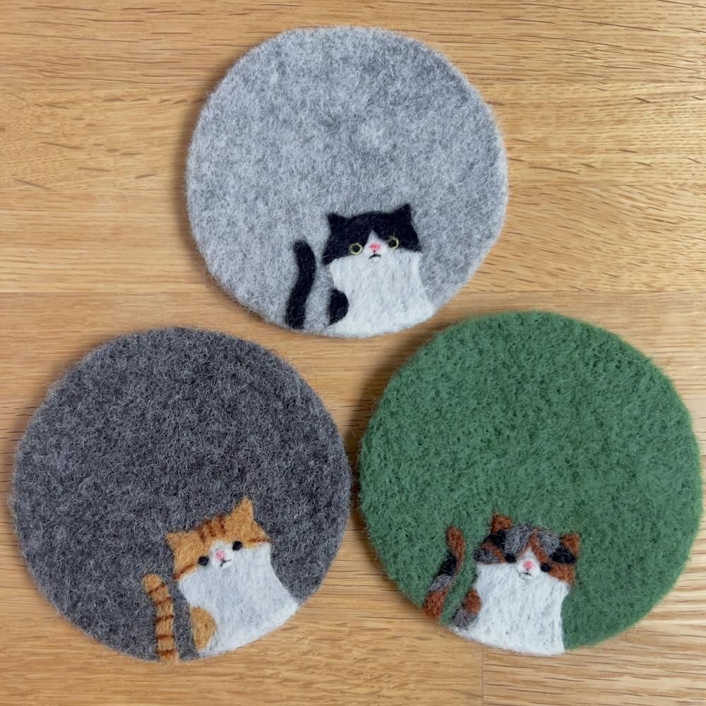 羊毛フェルトでつくる ねこーすたーキット