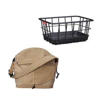 ベージュ 三輪車 前後バスケット付き step-main.jpg