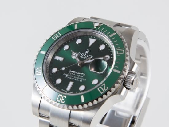 ロレックス ROLEX サブマリーナ グリーン デイト 116610LV フルコマ 