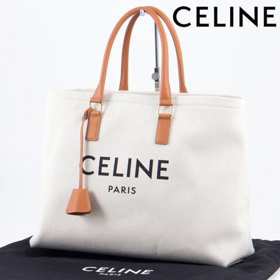 セリーヌ CELINE ホリゾンタル カバ トートバッグ トゴ 19006