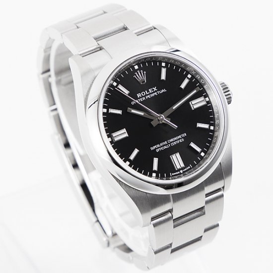 ロレックス オイスターパーペチュアル36 126000 ROLEX 腕時計 黒文字盤