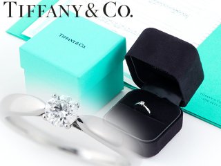 Tiffany ƥեˡ ϡˡ   0.23ct(H/VVS2/3EX) 9 3.2g Pt950 Tiffany Ȣ