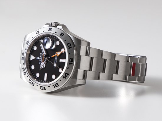 ロレックス エクスプローラー 2 42mm 216570 ブラック 黒文字盤 腕時計 ...