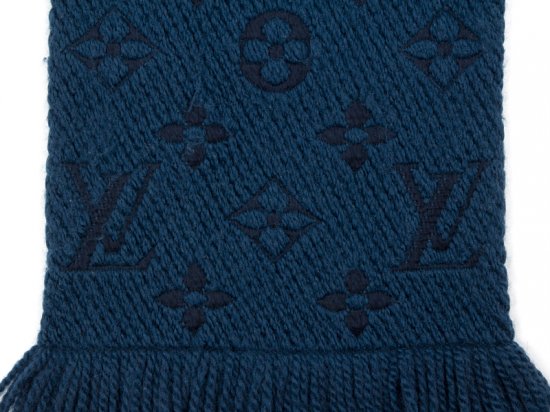 ルイ・ヴィトン LOUIS VUITTON マフラー エシャルプ・ロゴマニア