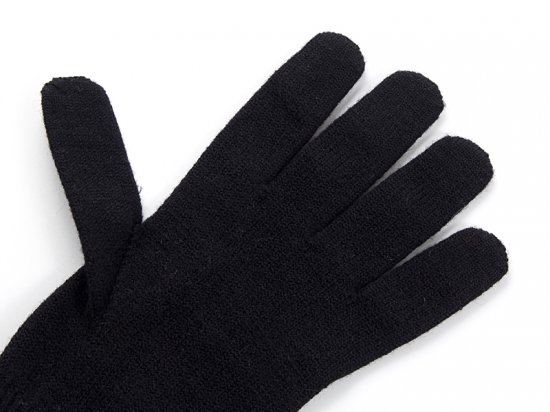 モンクレール MONCLER 手袋 グローブ GUANTI TRICOT ロゴ ブラック 黒 