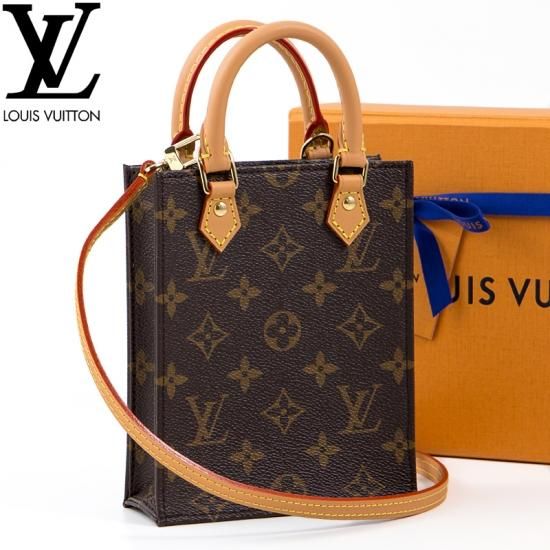 ルイ・ヴィトン LOUIS VUITTON プティット・サックプラ モノグラム ...