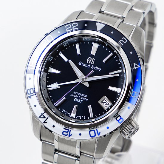 グランドセイコー Grand Seiko メカニカルハイビート 3600 GMT SBGJ237 ミッドナイトブルー マスターショップ限定