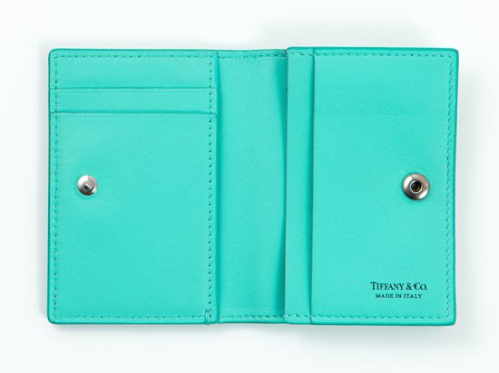ティファニー Tiffany&Co. ヴァーティカル フォールド カードケース