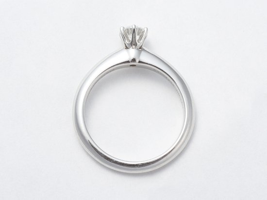 ティファニー Tiffany 指輪 ソリテール ダイヤ リング 0.22ct VS1/H ...