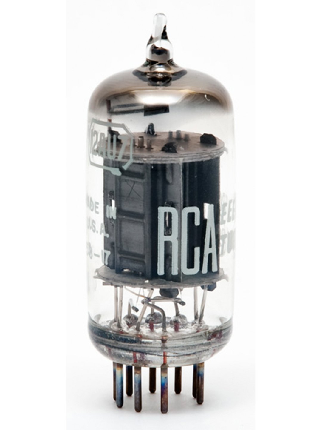 RCA 12AU7 トップゲッター / ブラックプレート - テクソル オンラインショップ | 高品質真空管  （オーディオ用・ギター用）通販・通信販売専門店