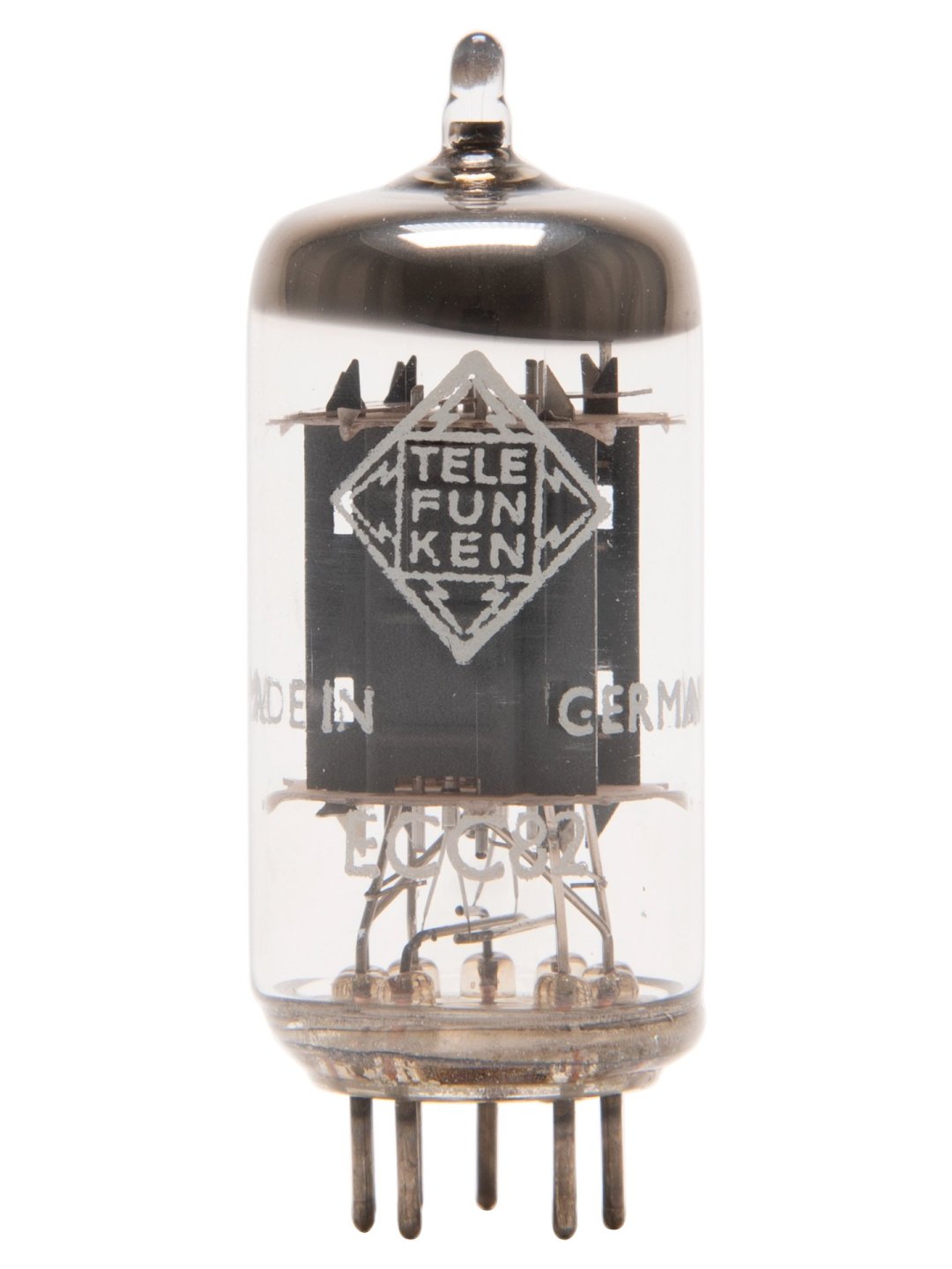 TELEFUNKEN ECC82 リブプレート - テクソル オンラインショップ | 高品質真空管 （オーディオ用・ギター用）通販・通信販売専門店