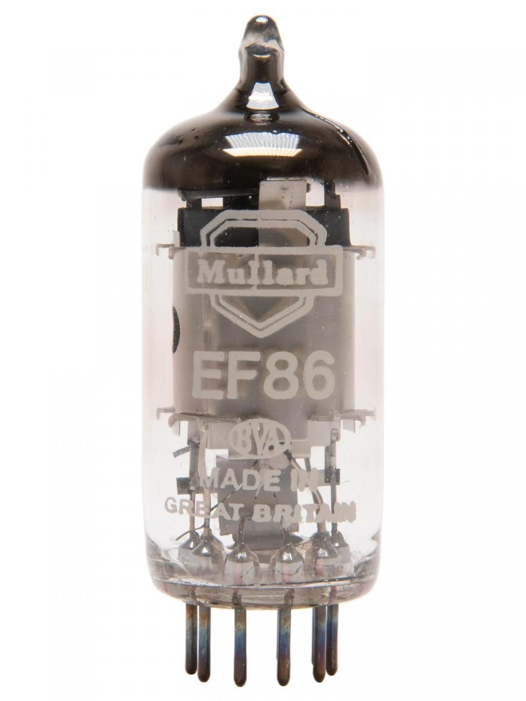Mullard EF 86 真空管 Mullard EF86 フラットプレート GB - テクソル オンライン