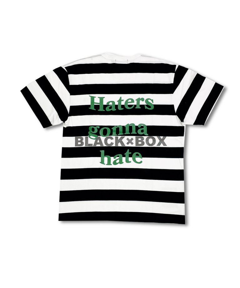 【22SS最新作】BLACK×BOX Border Reflector T-Shirts 2022 Border×GREEN
