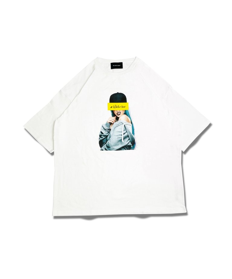 【22SS最新作】WHITE×BOX BOX LadyPhoto T-Shirts.WHT