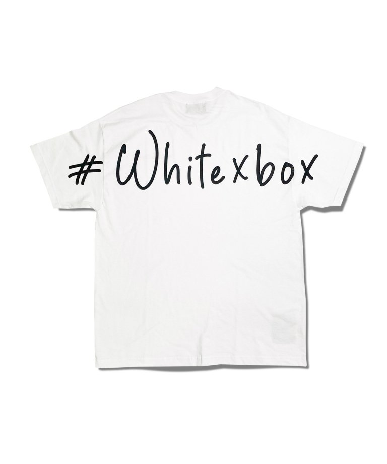 【22SS最新作】WHITE×BOX “BIG  LOGO” T-Shirts.WHT